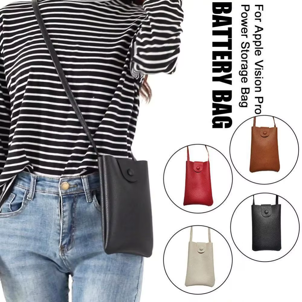 Bandolera de mujer en cuero PU – Mini bolso de hombro para móvil - imagen 3