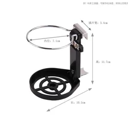 Soporte para taza de pesca plegable de aluminio para silla