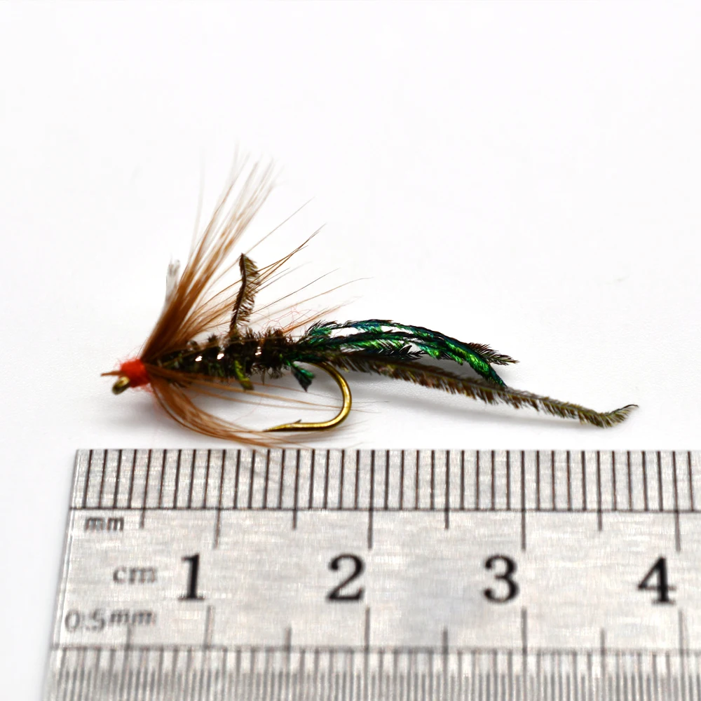 MNFT Plumas de pavo real para ninfa y scud – mosca - imagen 5