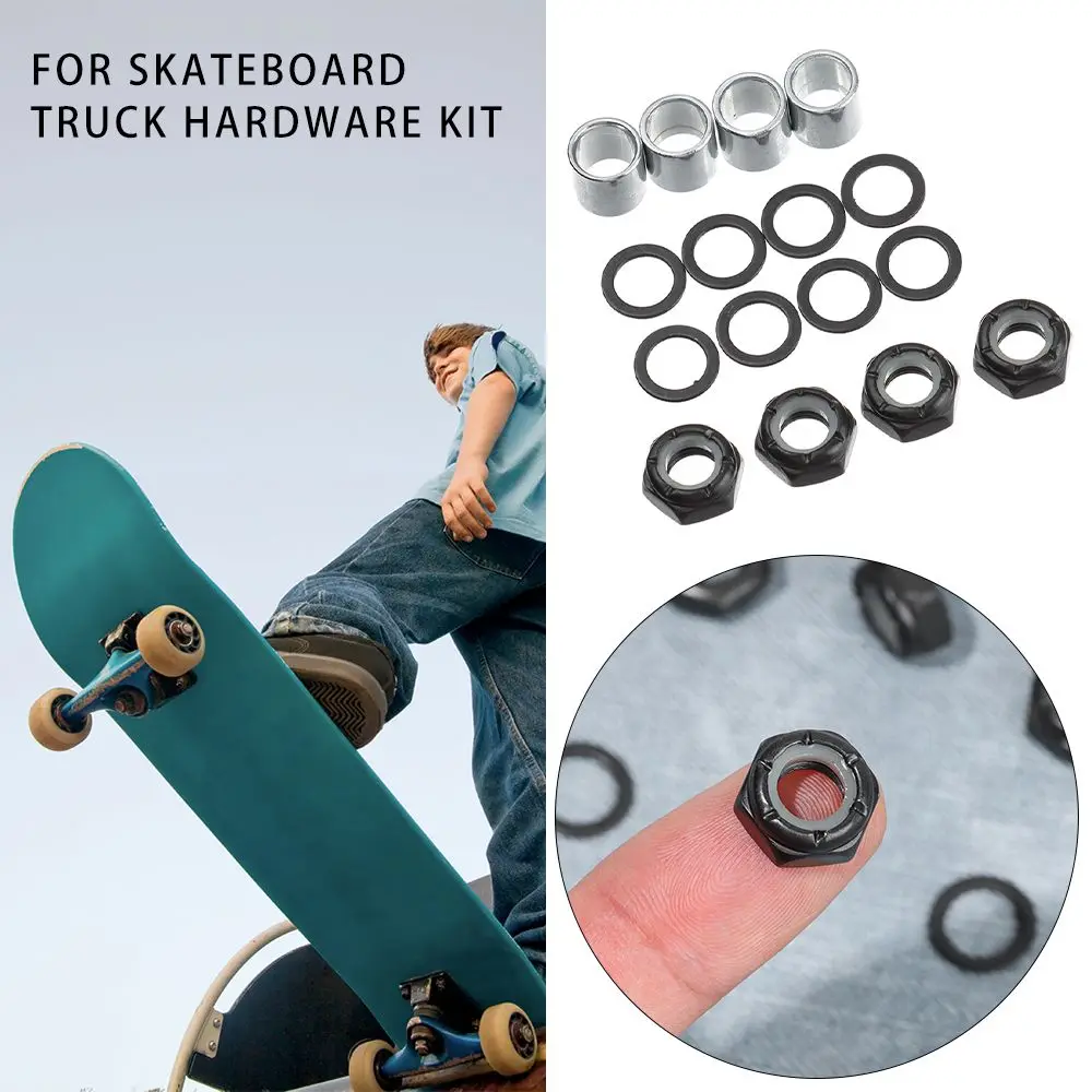 Espaciadores de alta calidad para ejes de longboard y monopatín - imagen 4