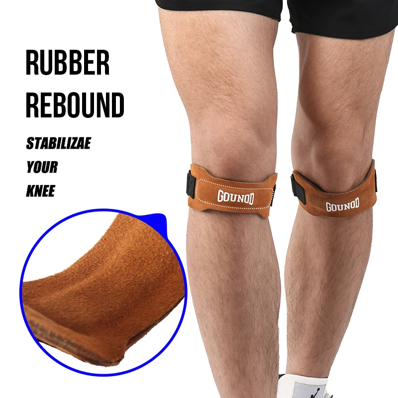 GOUNOD Rodillera ajustable para correr con protector de tendón - imagen 4