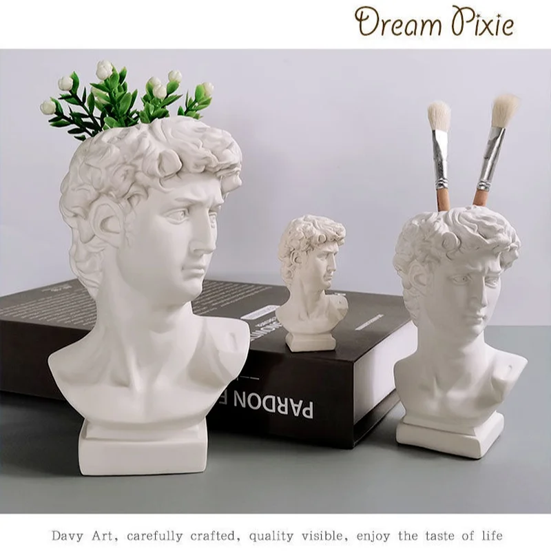 Florero nórdico Ins David – Hidropónico para decoración vintage