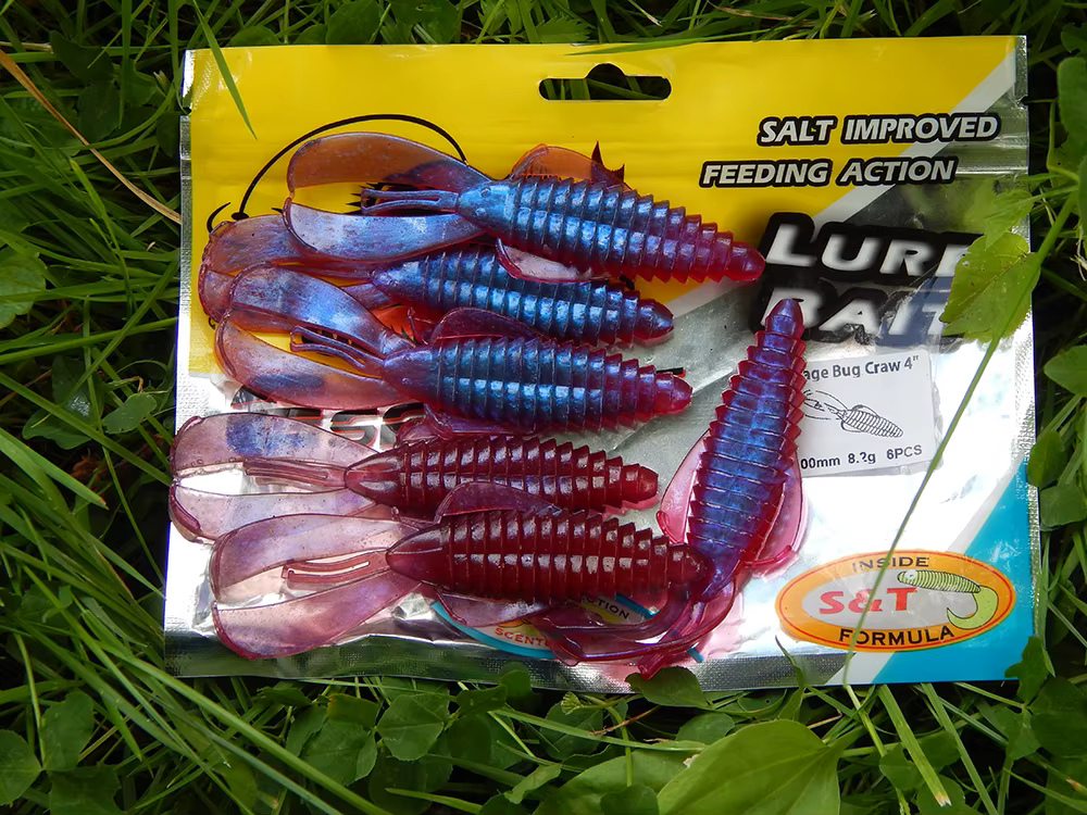 Vinilo ESFISHING Rage Bug Craw para lubina - imagen 5