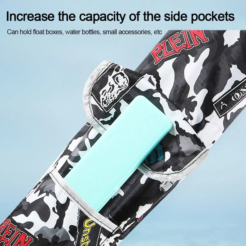 Bolsa impermeable para cañas de pesca, gran capacidad plegable - imagen 2