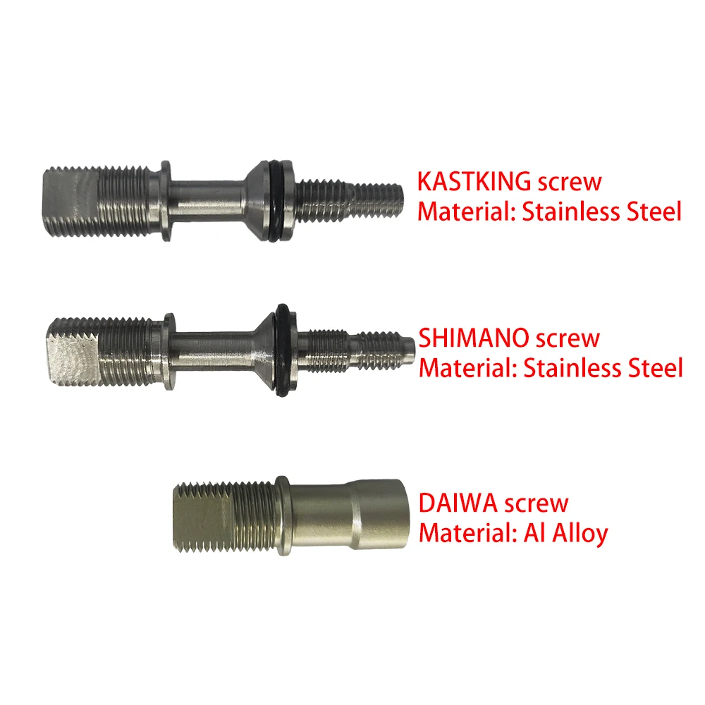 Manivela de carrete atornillable repuesto Daiwa Shimano KASTKING - imagen 4