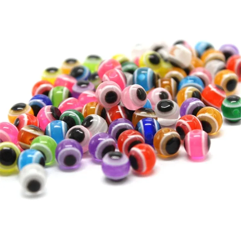 Cuentas acrílicas de colores para señuelos de lubina - imagen 3
