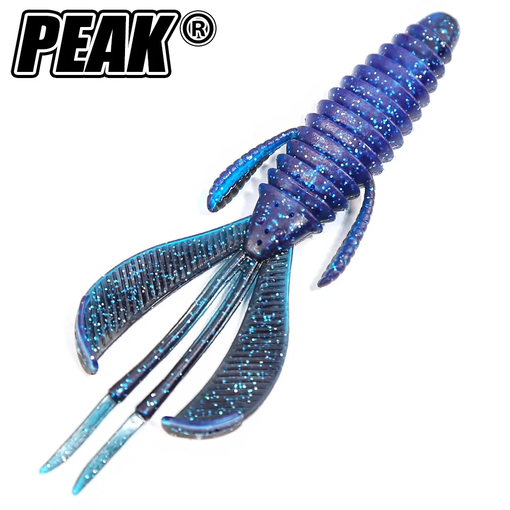 PEAK Craws 86mm – Señuelos suaves de camarón para pesca