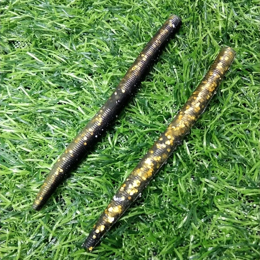 Swolfy vinilos tipo lombriz blandos para pesca en arena - imagen 3