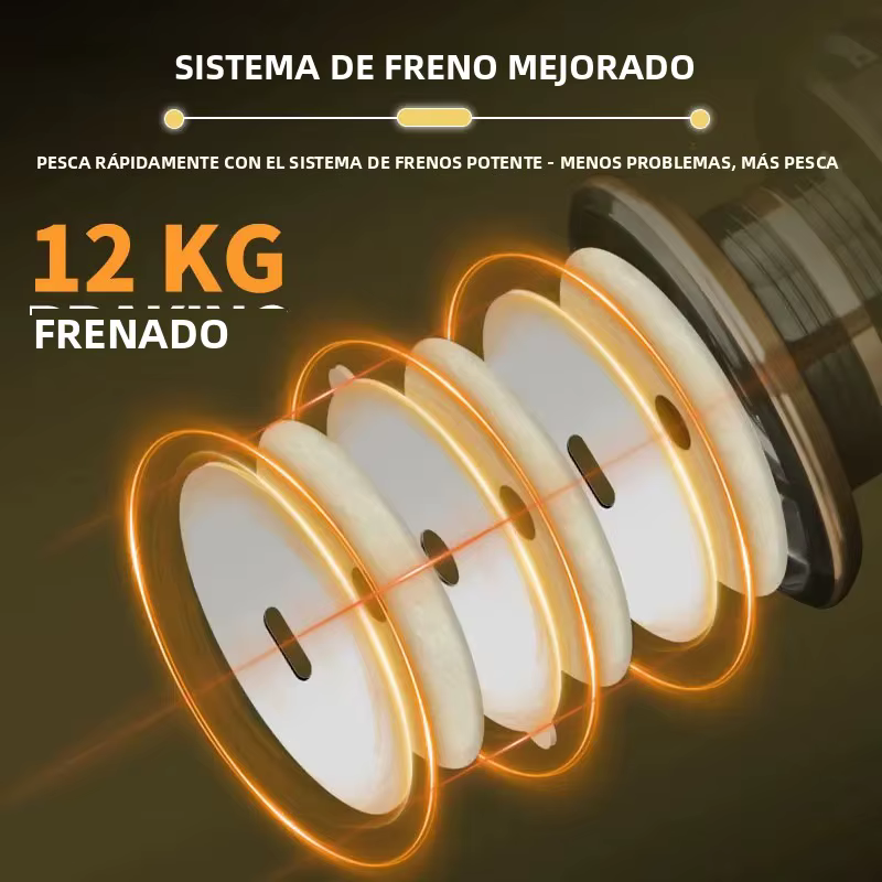 Carrete spinning DEUKIO 2000-7000 – Ideal para agua salada y dulce - imagen 5