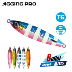 JIGGING PRO Jig de tungsteno señuelo metálico slow jigging