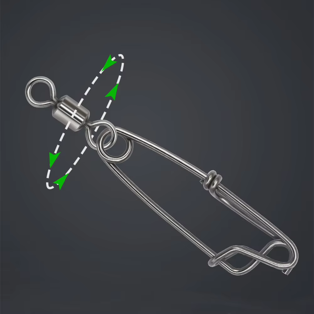 Snap Giratorio Acero Inoxidable – Accesorio para Palangre - imagen 5