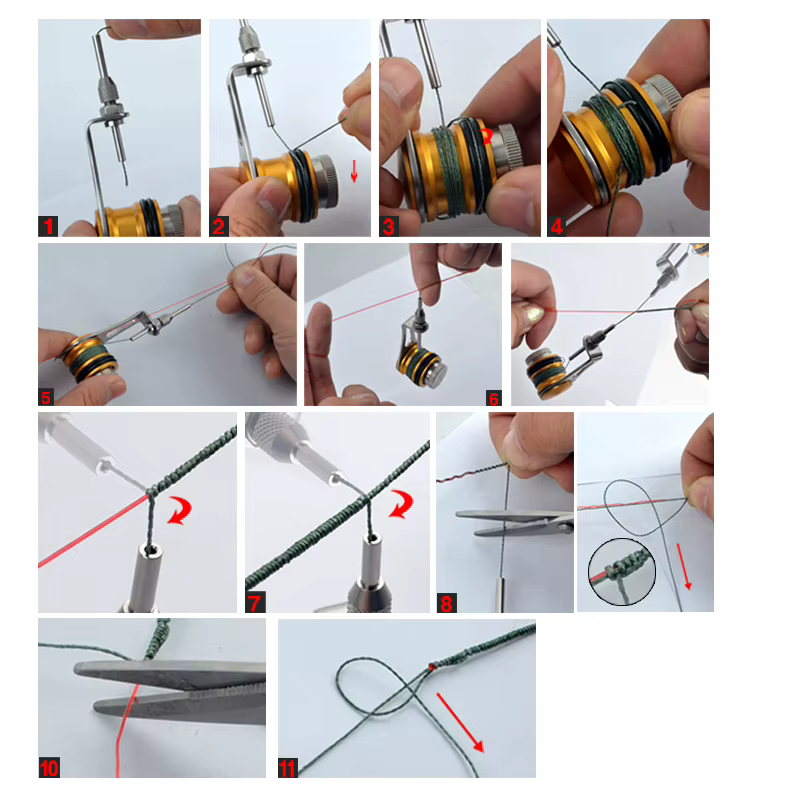 Anudador GT/PR – Bobinador de sedal para aparejos de pesca