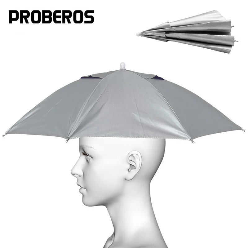Gorra de pesca plegable impermeable UV con parasol y protección
