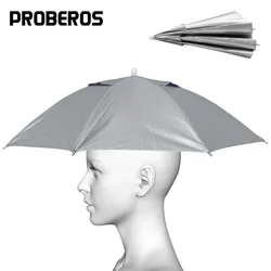 Gorra de pesca plegable impermeable UV con parasol y protección