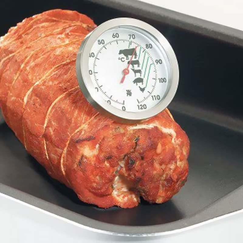 Termómetro de sonda de bolsillo de acero inoxidable para barbacoa
