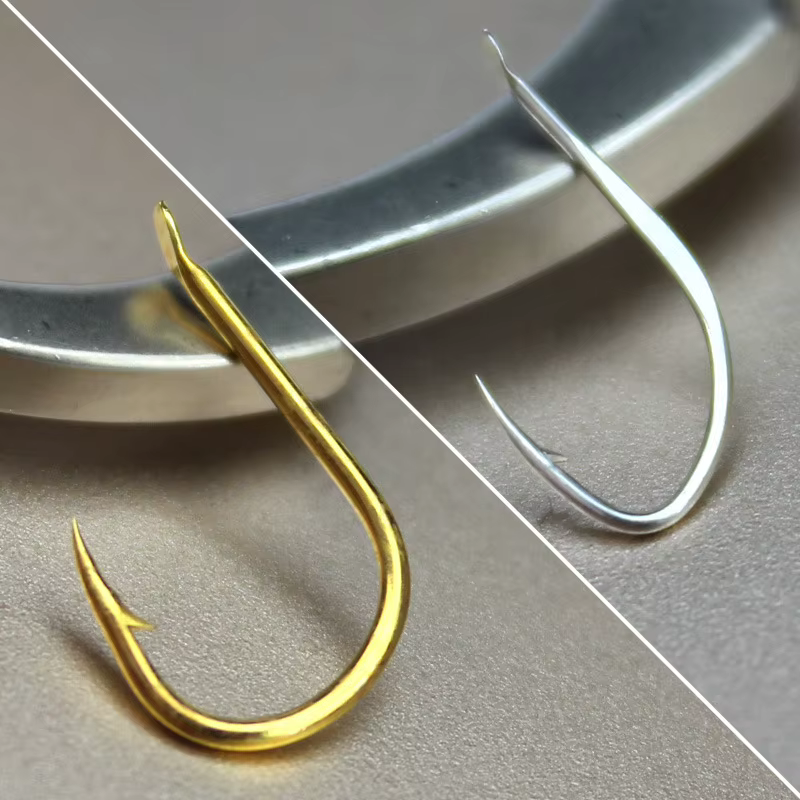 Fox Hooks Mini anzuelos con púas y curva interna