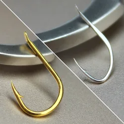 Fox Hooks Mini anzuelos con púas y curva interna