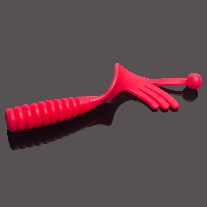 Señuelo hundible PVC con cola de cuatro puntas, cebo blando - imagen 5