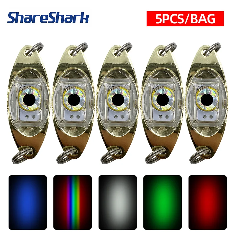 ShareShark señuelo luminoso con luz LED para pesca nocturna
