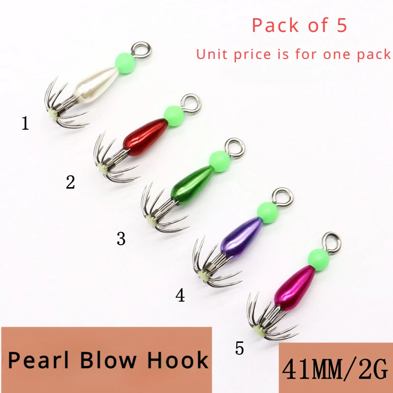 Set de 5 piezas para pesca nocturna