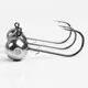 Anzuelo jig head de tungsteno para vinilo – gusano suave - imagen 5