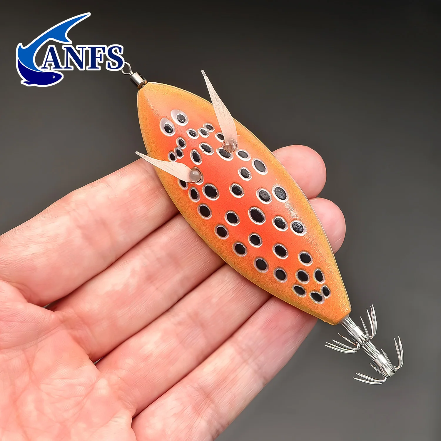 ANFS señuelo horizontal para calamar y sepia – agua salada - imagen 4
