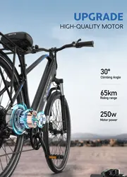 Bicicleta Eléctrica Urbana DUOTTS C29 Lite – Frenos disco