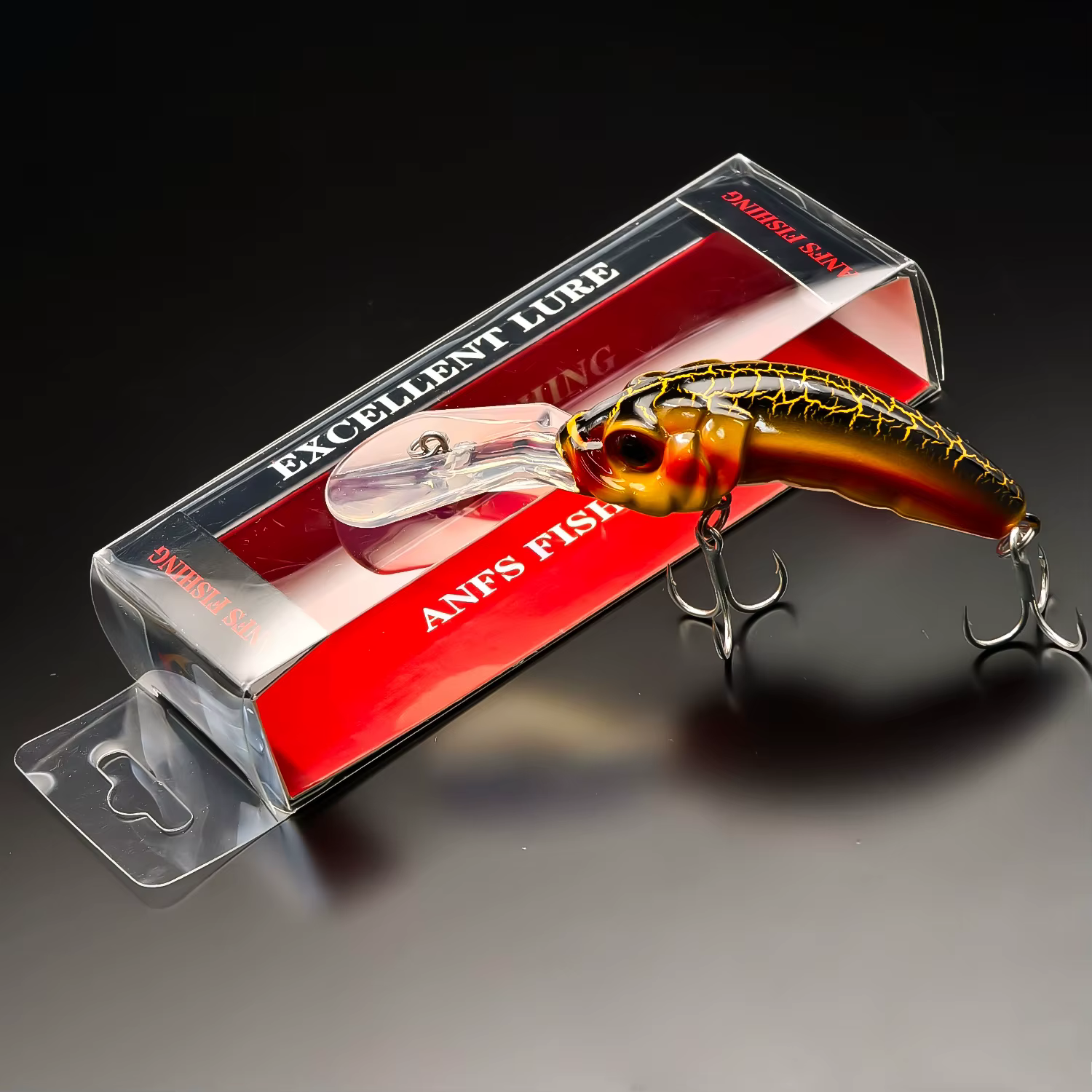 Señuelo Topwater Cranbait ANFS para lubina, lucio jerk minnow - imagen 4