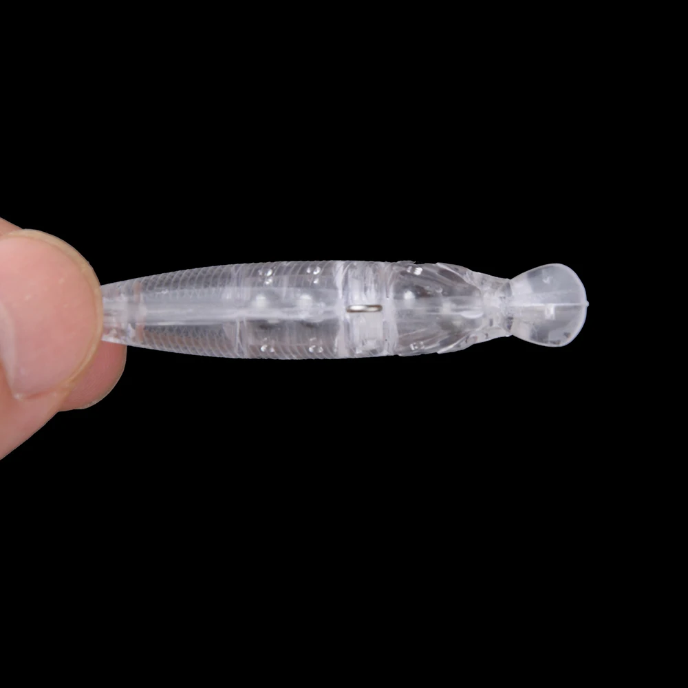 Chan’sHuang micro señuelos de hundimiento blancos sin pintar para pesca - imagen 5
