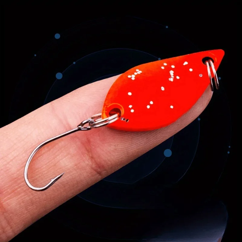 Cuchara para trucha Ackibbik de metal – señuelo giratorio Wobbler - imagen 5