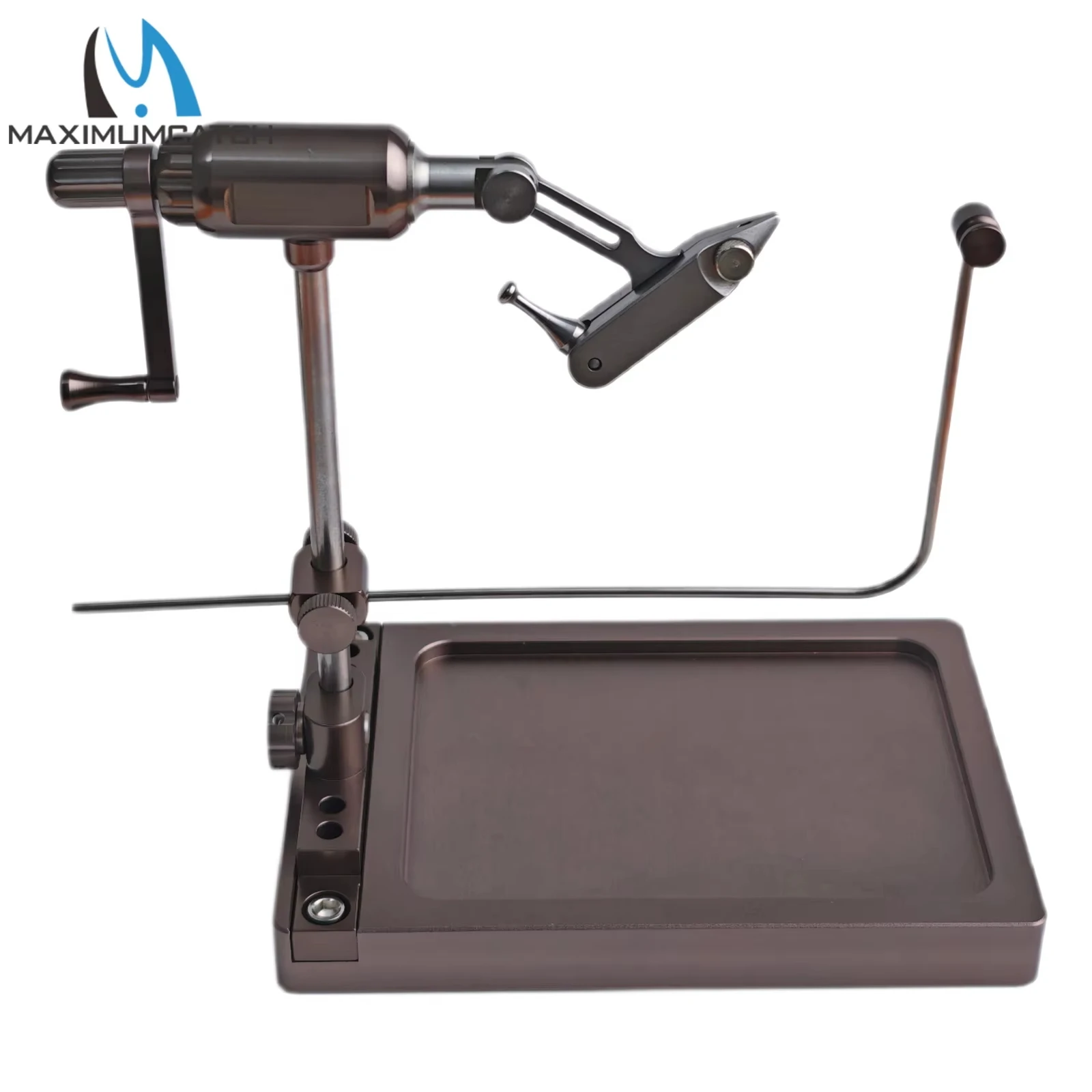 Tornillo sujetador giratorio Maxcatch para atado de moscas