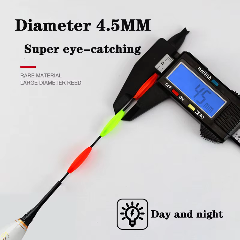 Flotador LED nocturno FishX 5,2 mm – Alta sensibilidad para pesca - imagen 5