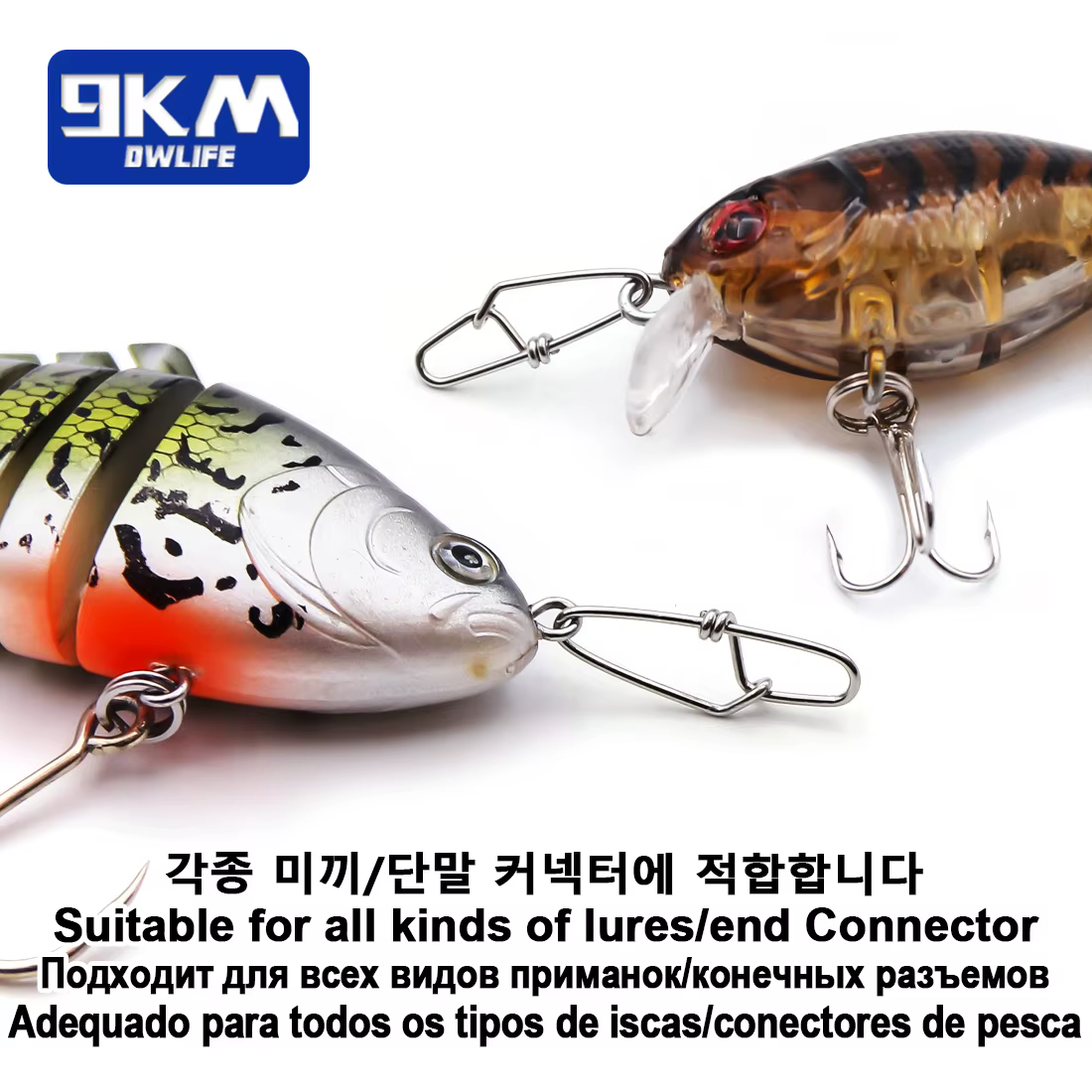 Snap de acero inoxidable 9KM – Conector rápido para agua salada - imagen 2