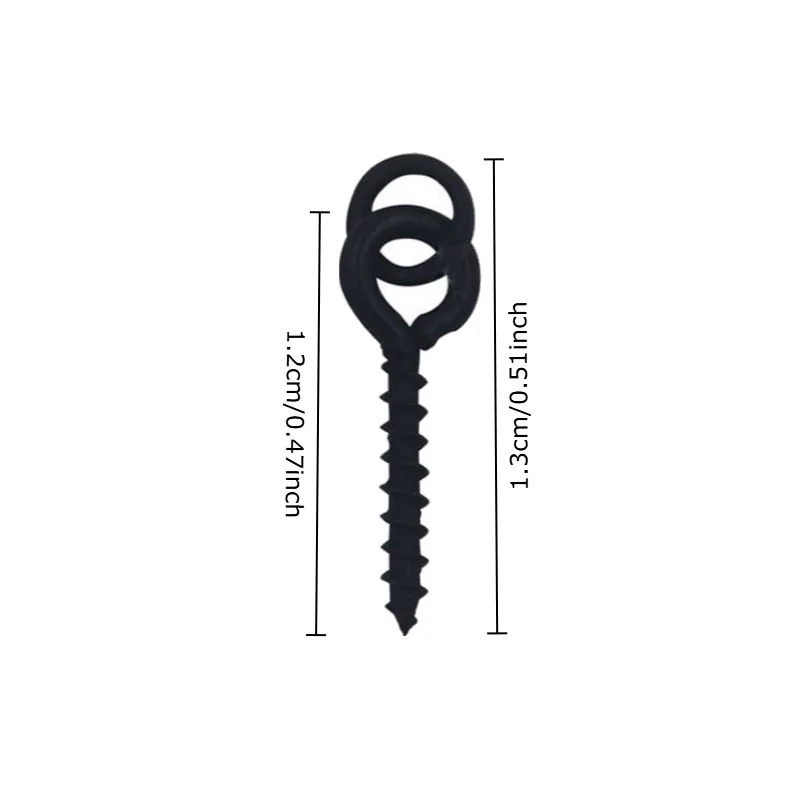 Ackibbik tornillos de cebo para boilie de anillo redondo – Chod Rig - imagen 2
