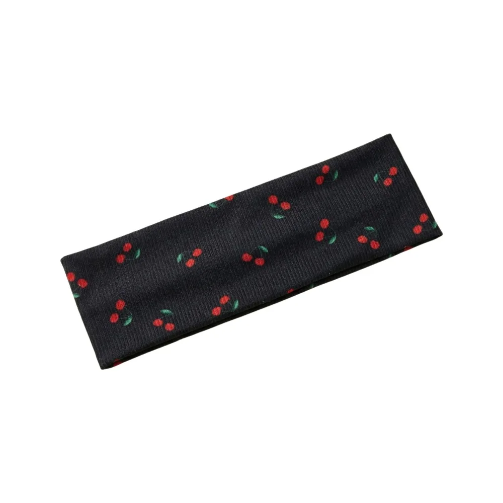 Diadema yoga transpirable de cerezas absorbente sudor y elástica