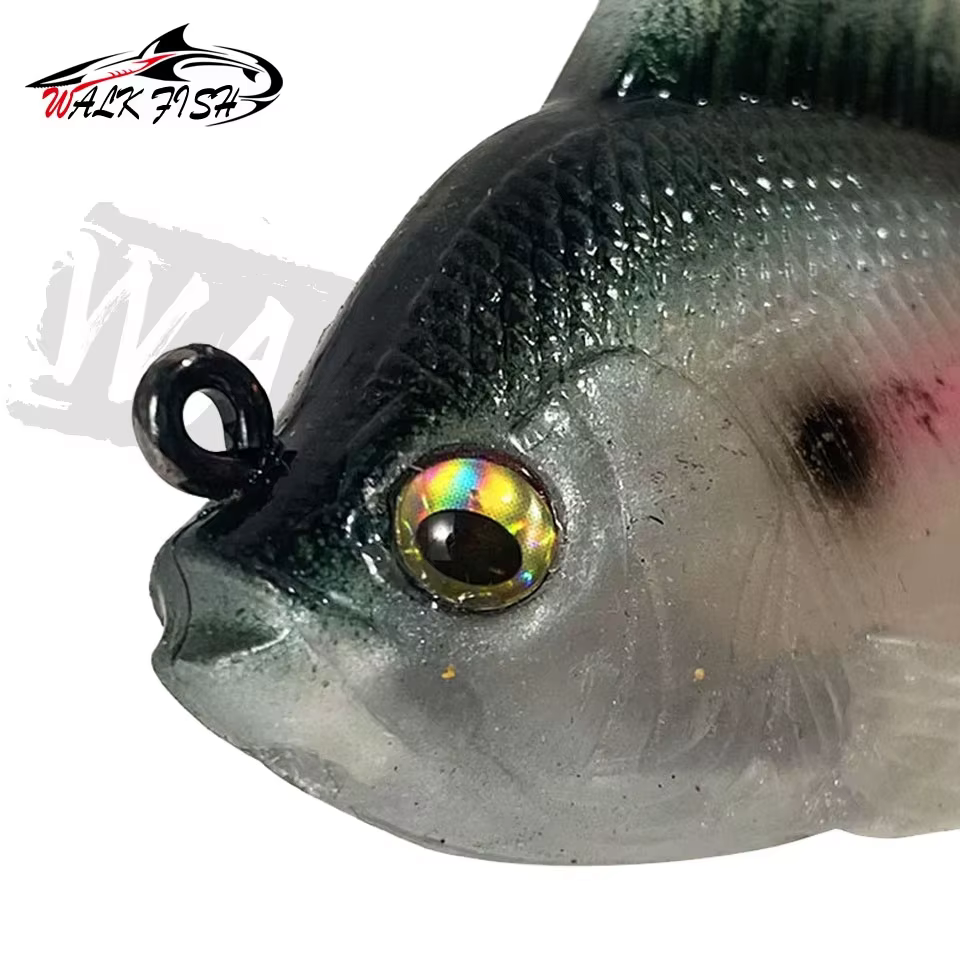 WALK FISH Señuelo VIB Jig Giratorio Plomo Lentejuelas Cola T Biónico