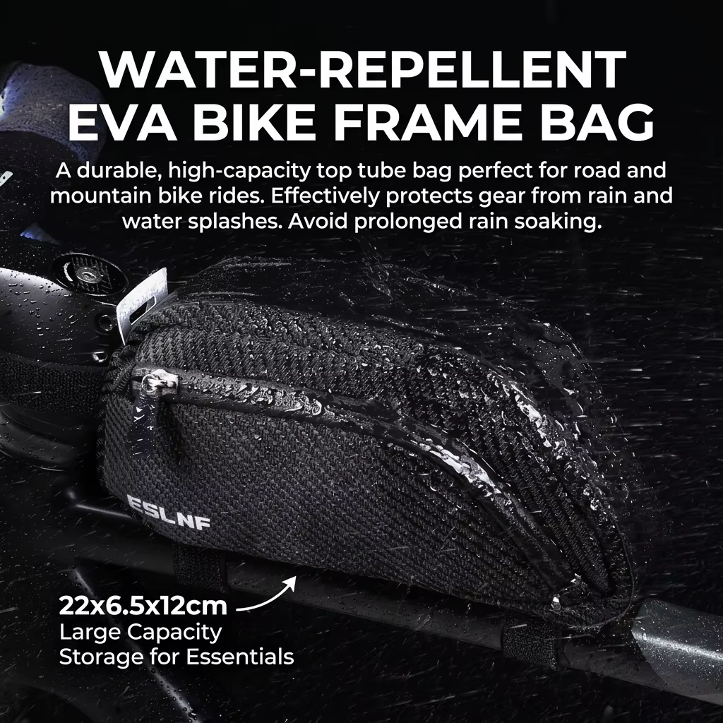Bolsa Delantera para Bicicleta de Montaña Impermeable de EVA