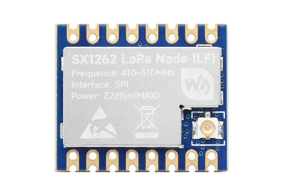Módulo LoRa Core1262 en detalle