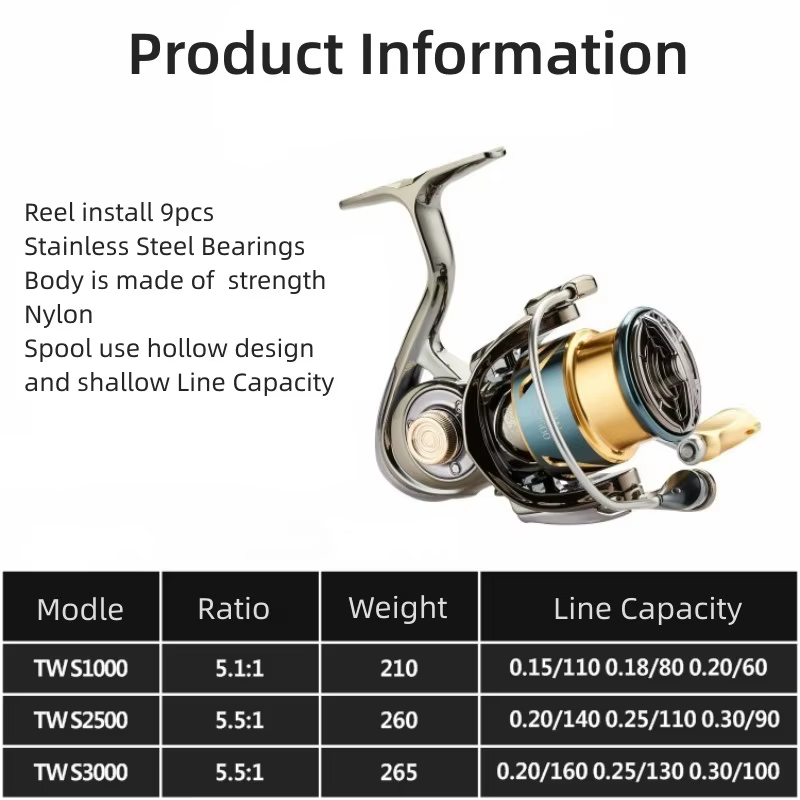 Mavllos Chaser – Carrete spinning ultraligero para trucha - imagen 3