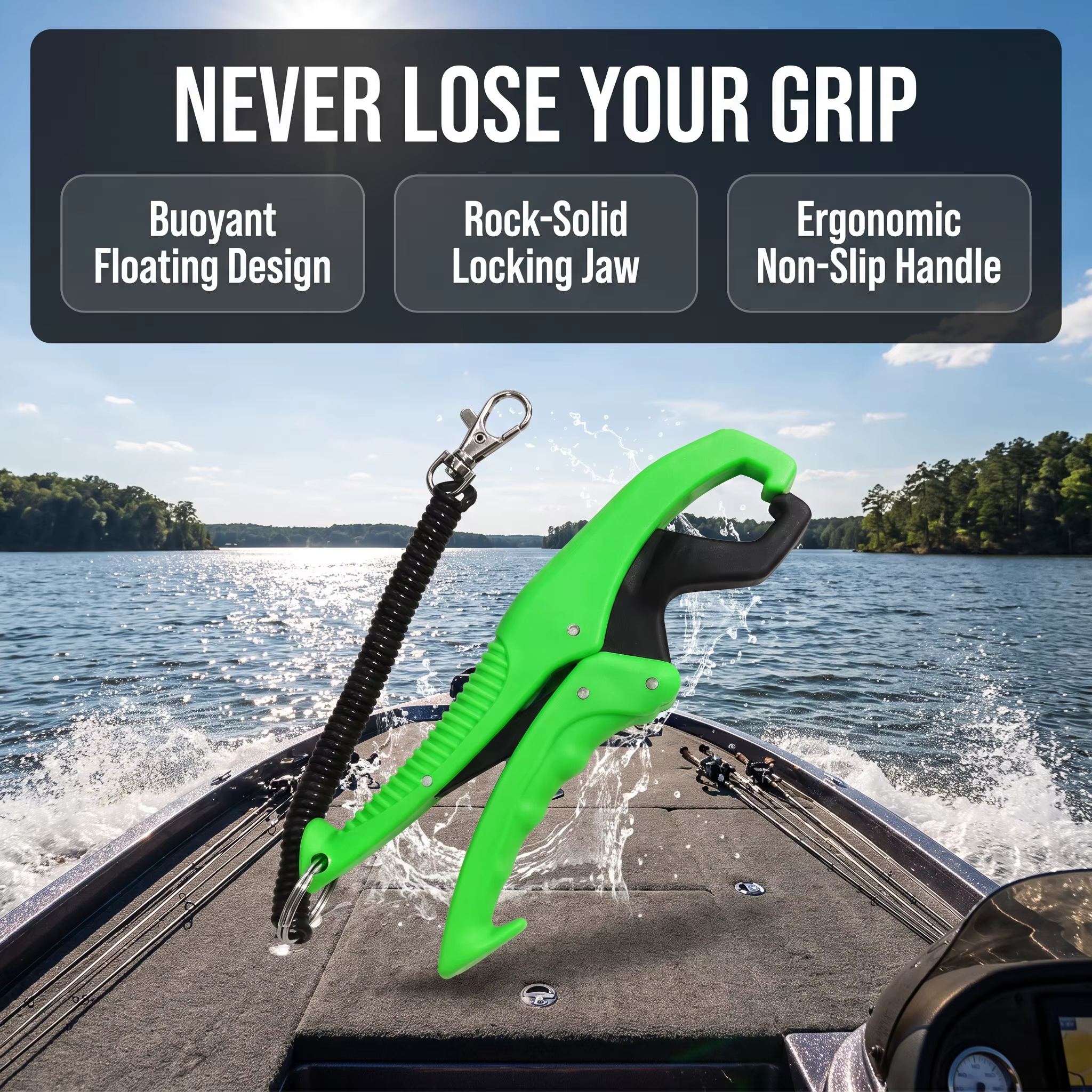 Goture Pinza Flotante para Pesca con Cordón Antideslizante - imagen 3