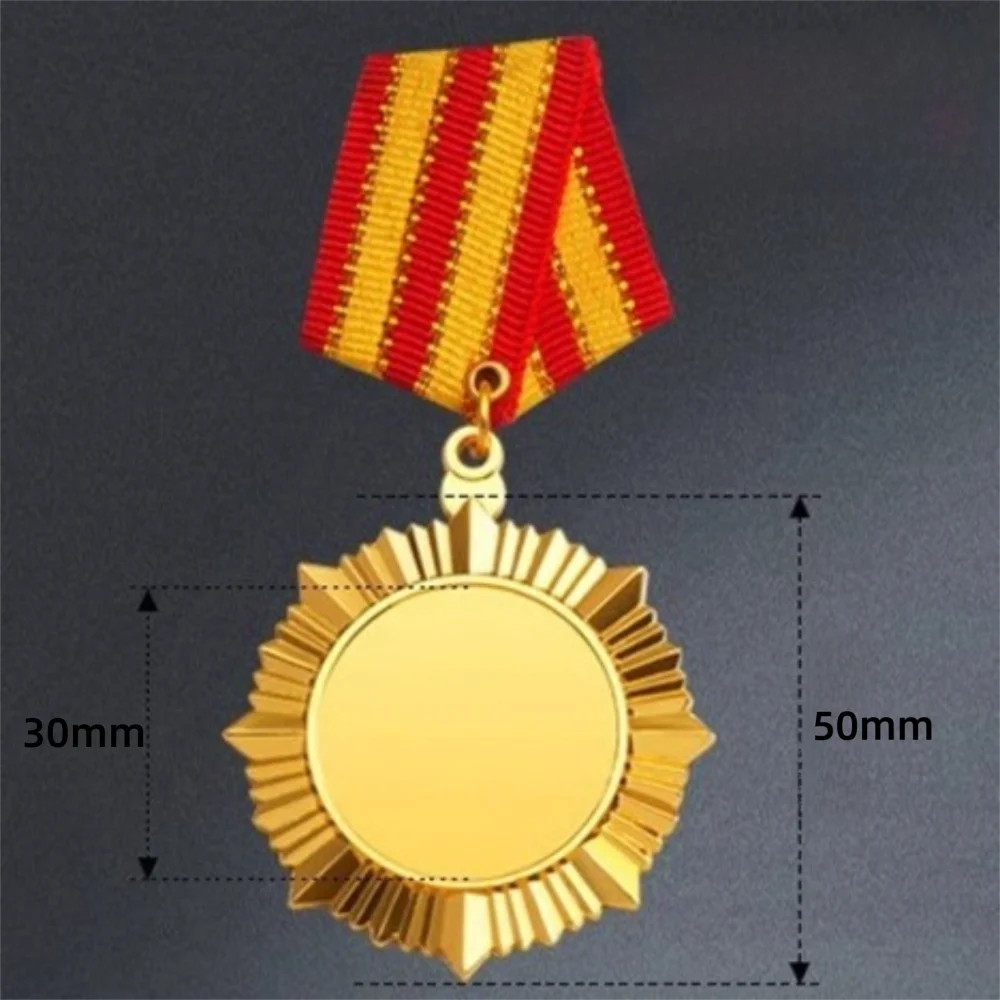 Medallas deportivas metálicas oro plata bronce para ganadores - imagen 2