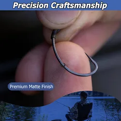 9KM Anillo redondo para montajes de carpa Chod Rig cabello