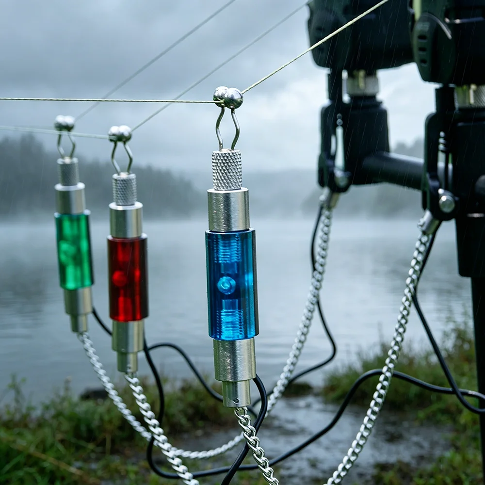 Alarma de picada con LED para pesca de carpa nocturna - imagen 4