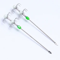 Ganchos de acero inoxidable para pulpo – tubos soplado cebo vivo