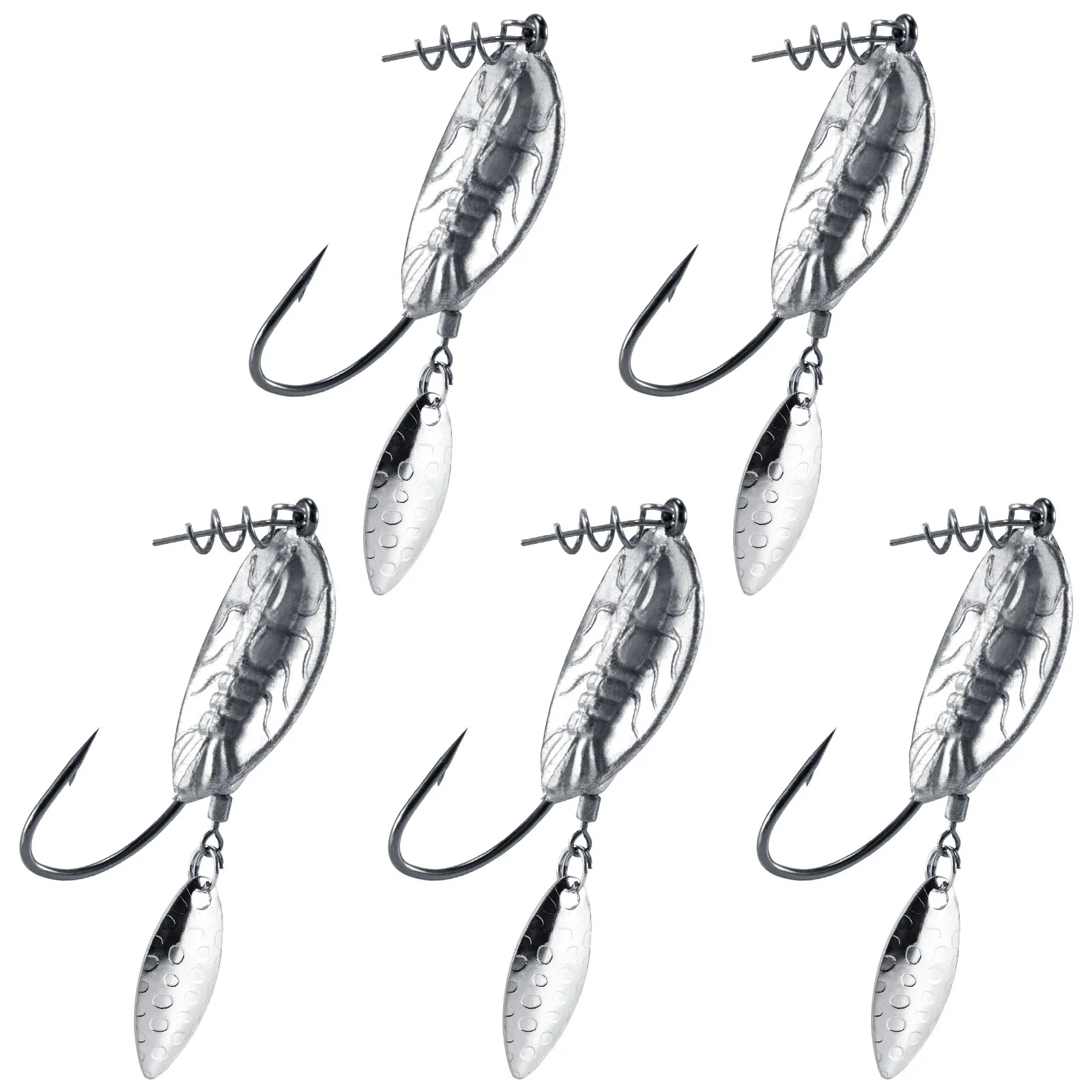 Anzuelo Underspin Dr.Fish con peso de 4g a 11g