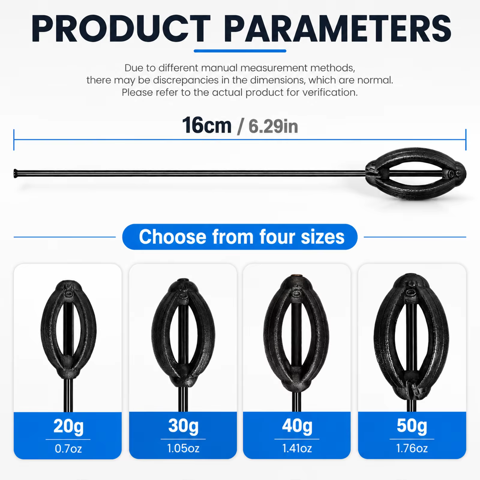 Comederos Pétalo para Carpa con Plomo – Jaulas de Cebo Negras - imagen 5