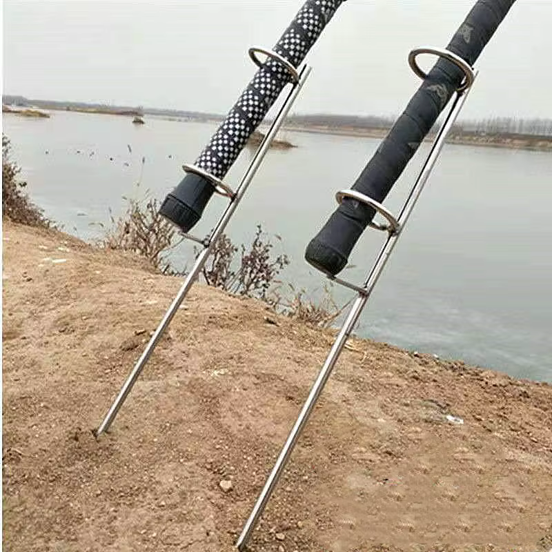 Soporte Simple para Caña de Pescar con Doble Anillo - imagen 3