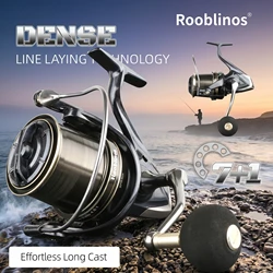 Rooblinos ST Surf Casting surfcasting: freno potente y bobina CNC