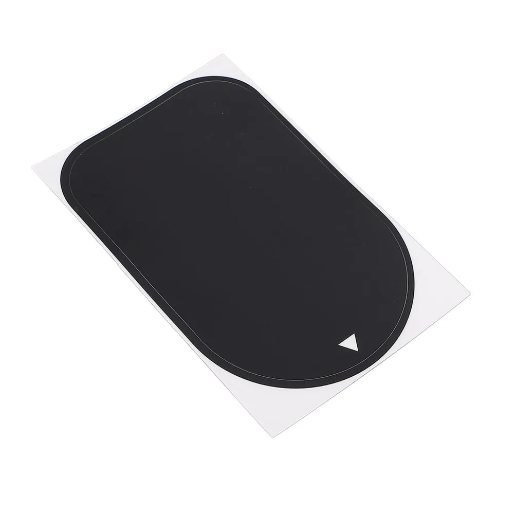 Pegatinas PVC para válvulas de bicicleta negras, tres capas