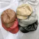 Boina PU octogonal retro con visera para exteriores estilo Hong Kong - imagen 5